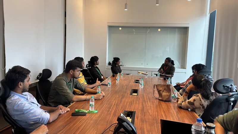 A candid conversation around the table at Circa, Chennai.