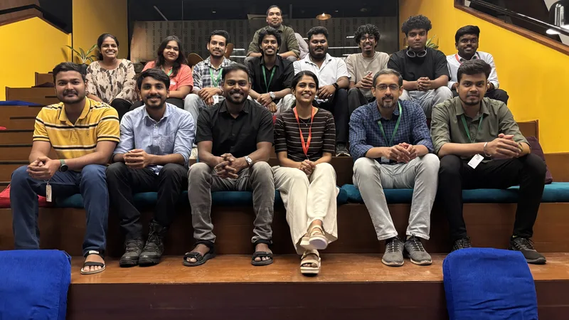The room together at Circa, The Hive, Chennai.