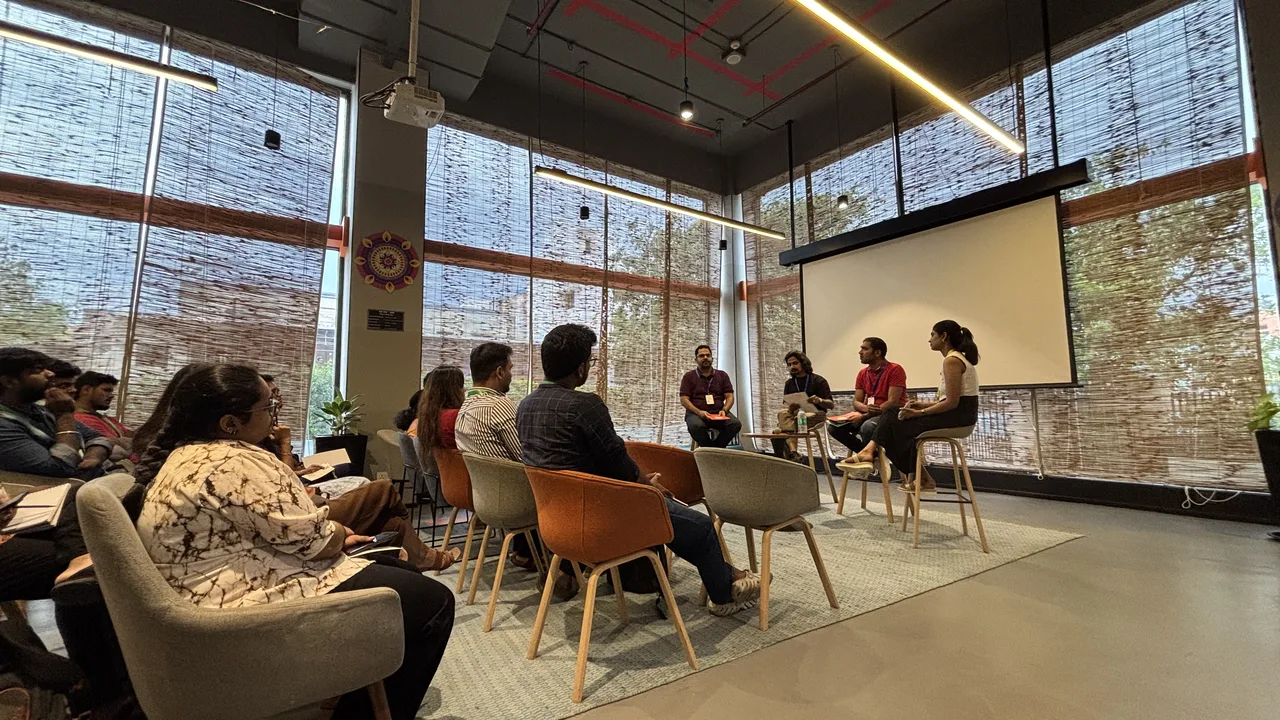 The room settling in at Circa Vol. 03, The Hive, Chennai.
