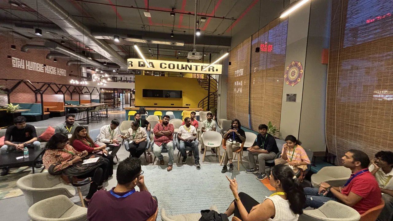 The room in open conversation at Circa Vol. 03, Chennai.