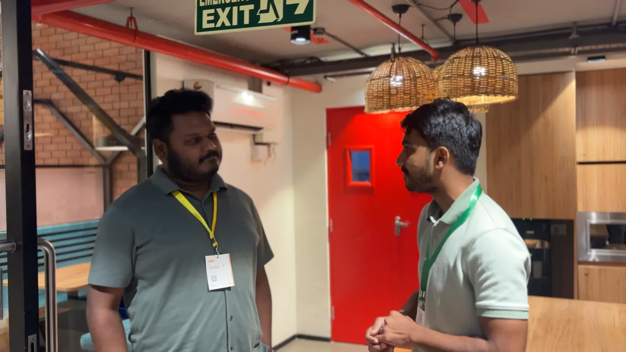 A one-on-one conversation at Circa Vol. 03, The Hive, OMR, Chennai.